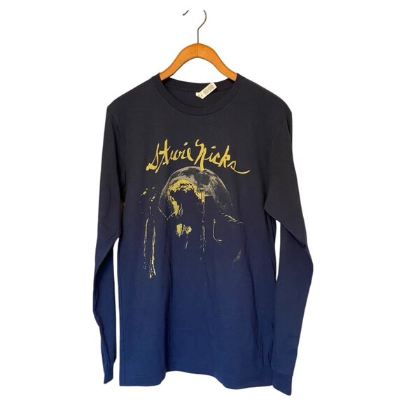 Bella + Canvas Other - Stevie Nicks Blue Long Sleeve T-Shirt Tour Men's Size M Medium Music Tour 2023